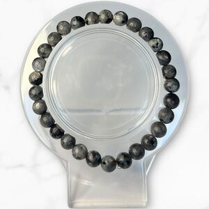 6mm Larvikite Labradorite Bracelet